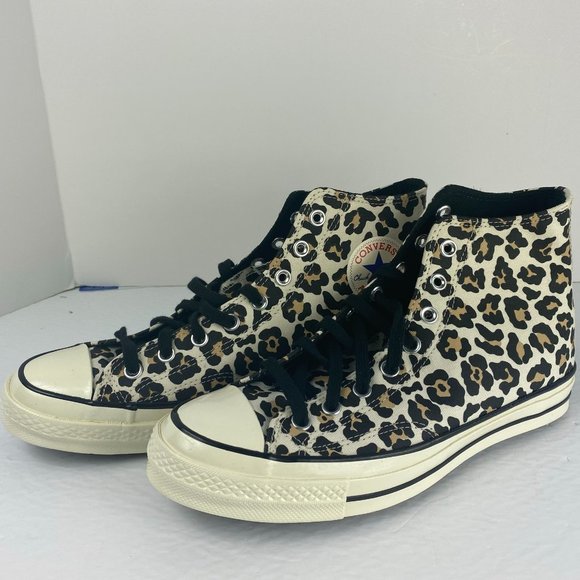 Converse Chuck 70 Hi Leopard Print 163406C - Picture 1 of 12